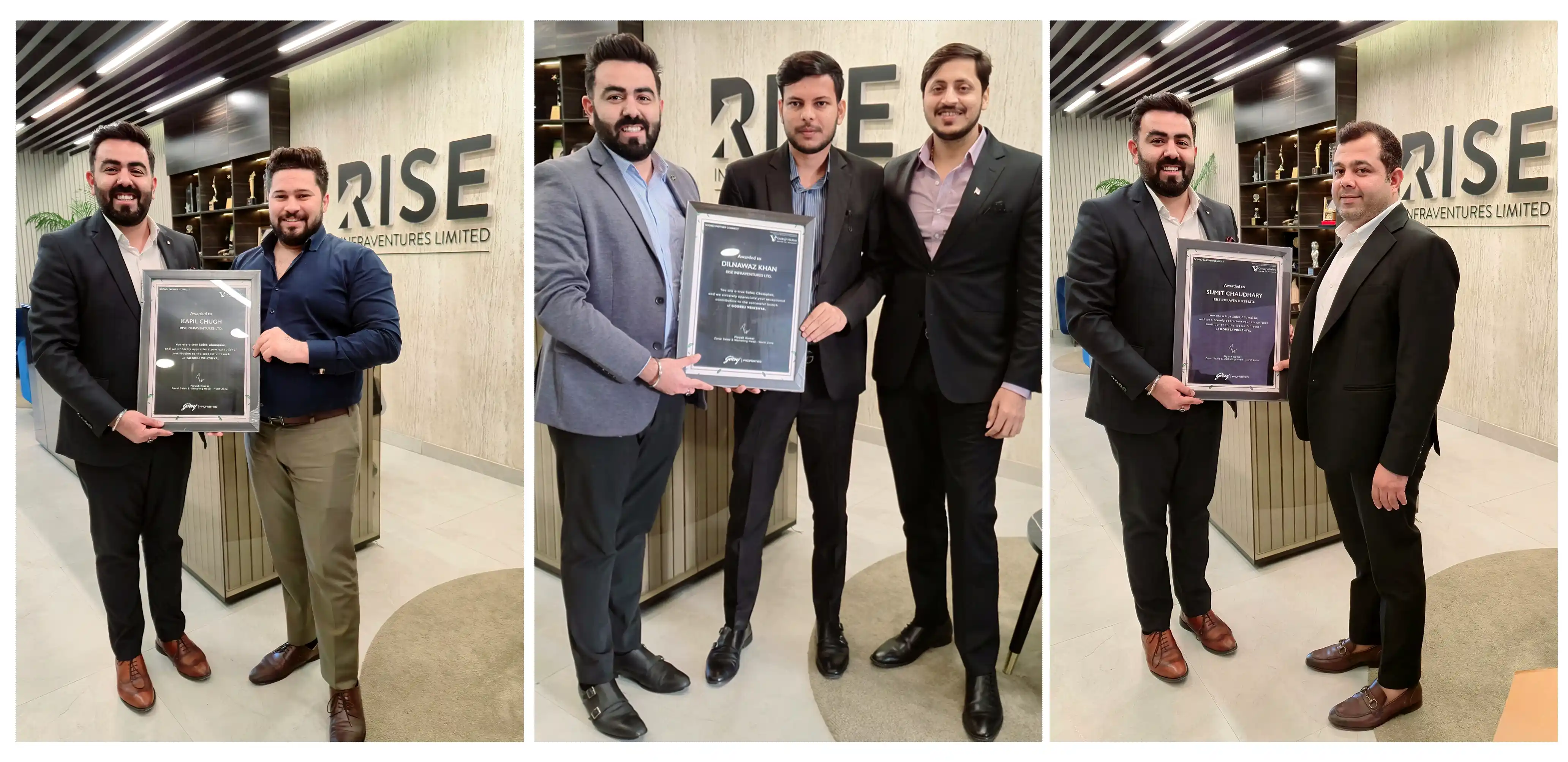 banner-Outstanding Performance Award By Godrej Properties For Exceptional Contribution To Godrej Vriskhy 2024